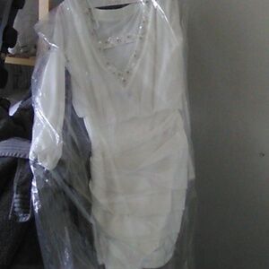 City studio white dress